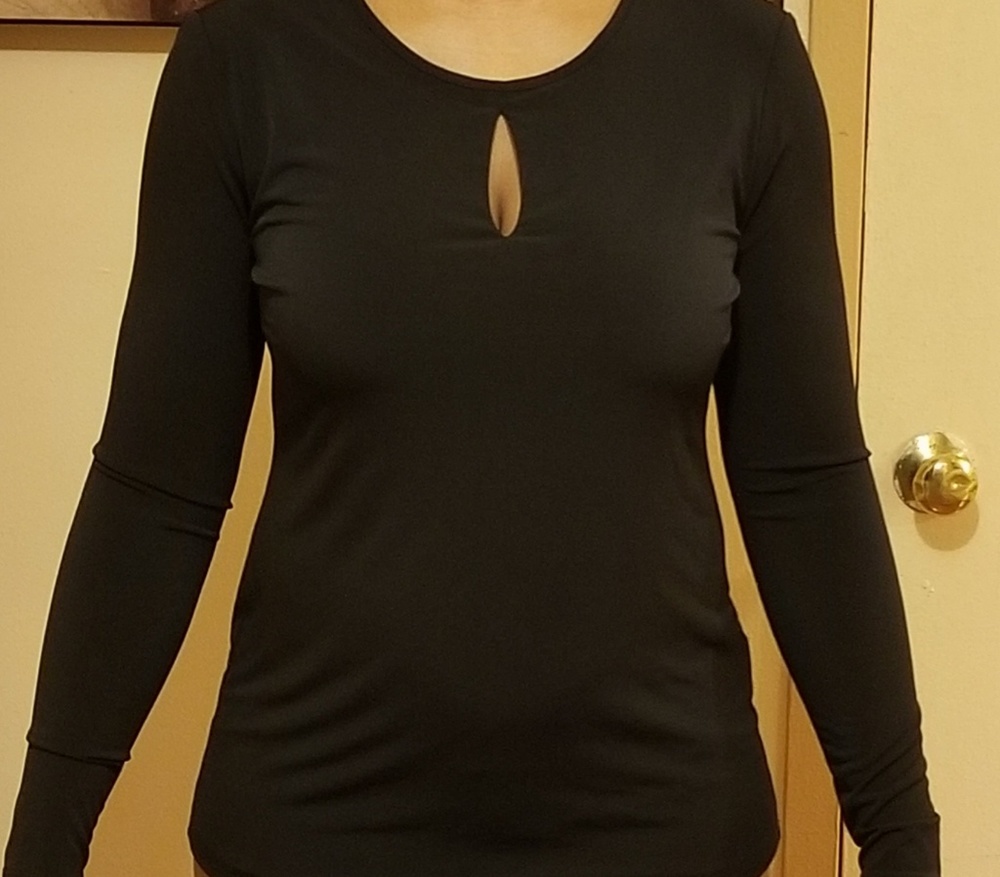 Premise Black Long Sleeve Top